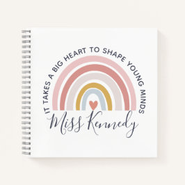 Big Heart tot Shape Young Minds Teacher Notitieboek