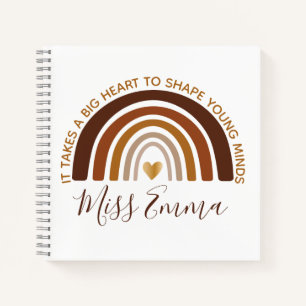 Big Heart tot Shape Young Minds Teacher Notitieboek