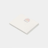 Big Heart tot Shape Young Minds Teacher Post-it® Notes (Schuin)