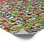 Big Hit - Verborgen 3D-afdrukken Poster (Hoek)