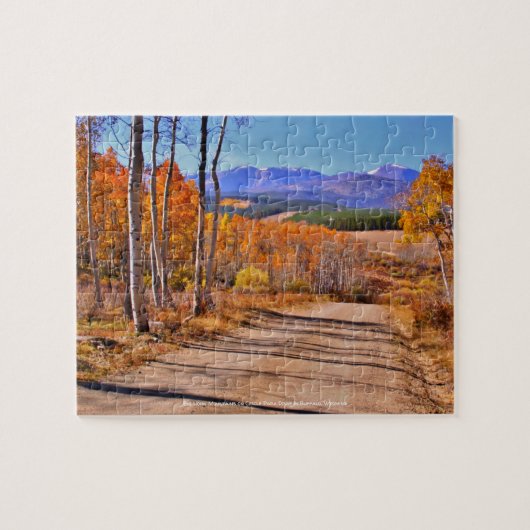 Big Horn Mountains in Buffalo, Wyoming Legpuzzel (Horizontaal)