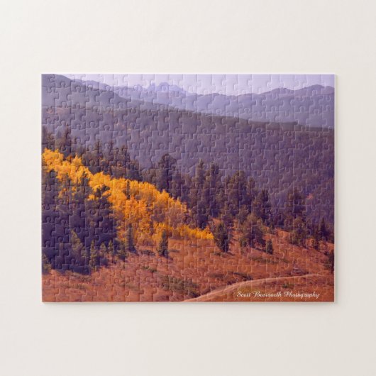 Big Horn Mountains in WY - Jigzaag Puzzle Legpuzzel (Horizontaal)