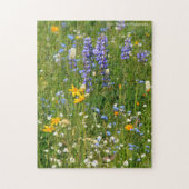 Big Horn Mtn Wild Flowers in WY - Jigzaag Puzzle Legpuzzel (Verticaal)