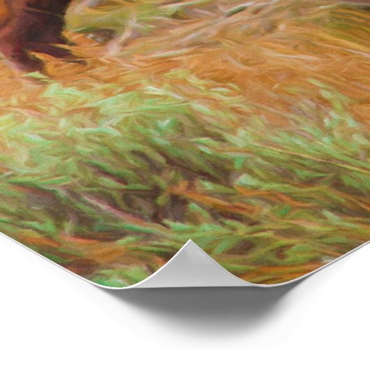 Big Horn Ram Poster (Hoek)