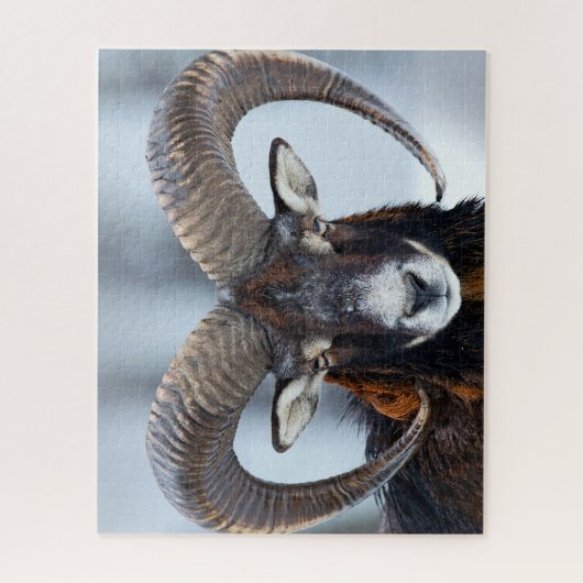 Big Horn Ram Sheep - Mouflon Legpuzzel (Verticaal)