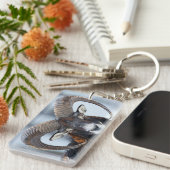 Big Horn Ram Sheep - Mouflon Sleutelhanger (Voorkant Rechts)