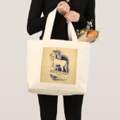  BIG HORN SHEEP GROTE TOTE BAG (Voorkant (product))