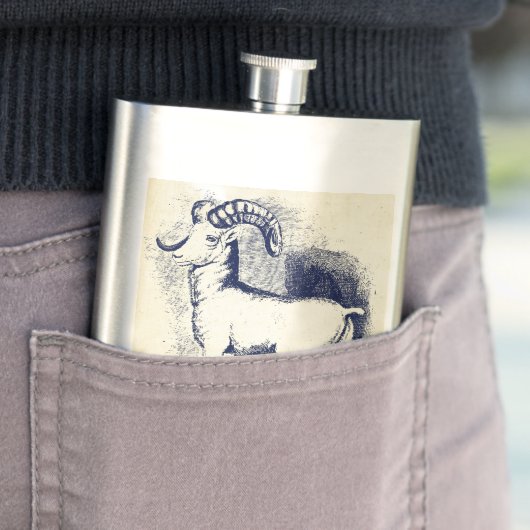 BIG HORN SHEEP HEUPFLES (Voorbeeld)