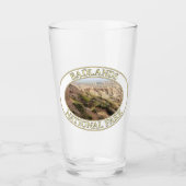 Big Horn Sheep in Badlands National Park in SD Glas (Voorkant)