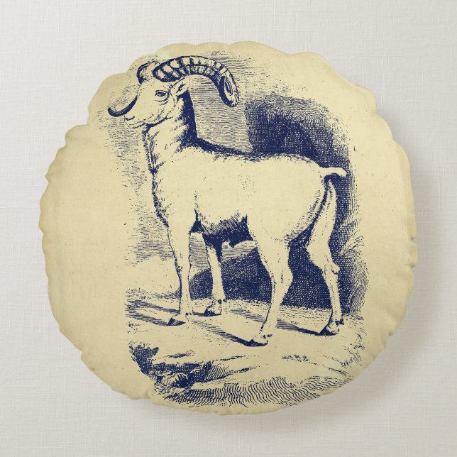  BIG HORN SHEEP ROND KUSSEN (Voorkant)