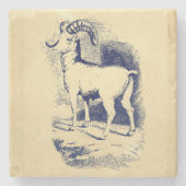 BIG HORN SHEEP STENEN ONDERZETTER (Voorkant)