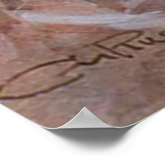 Big Horn Sheep van Charles M Russell Poster (Hoek)