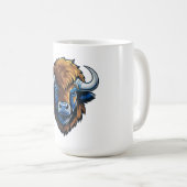 big horned bison koffiemok (Voorkant rechts)