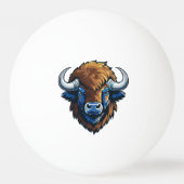 big horned bison pingpongbal (Voorkant)