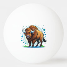 big horned bison