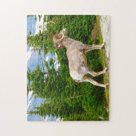 Big Horned Sheep Montana. Legpuzzel (Verticaal)