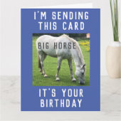Big Horse Het is je Kaart (Voorkant)