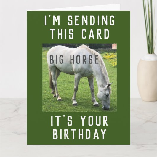 Big Horse Het is je Kaart (Voorkant)