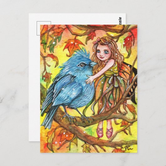 Big Hug Briefkaart (Voorkant / Achterkant)