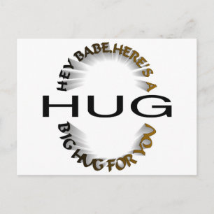 BIG HUG BRIEFKAART