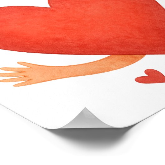 Big Hug Poster (Hoek)