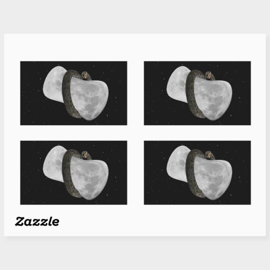 Big Hug Rechthoekige Sticker (Vel)