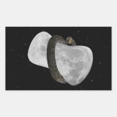 Big Hug Rechthoekige Sticker (Voorkant)