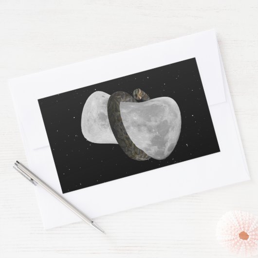 Big Hug Rechthoekige Sticker (Envelop)