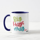Big Hugs Coffee Mok, Schattige cadeau voor kerst Mok (Links)