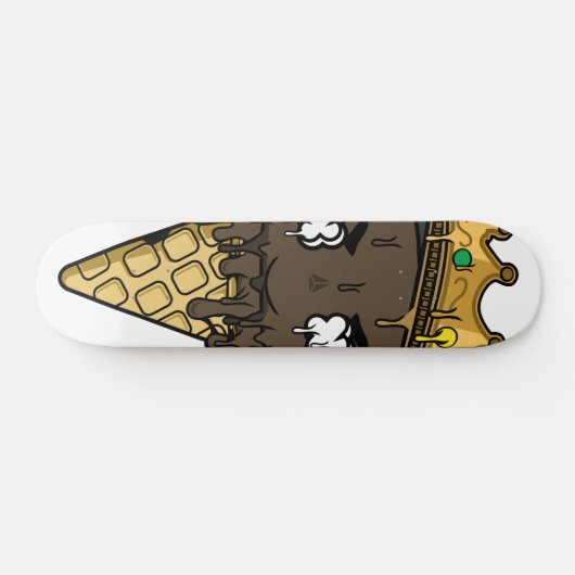 BIG Ice Cream Cone Persoonlijk Skateboard (Horizontaal)