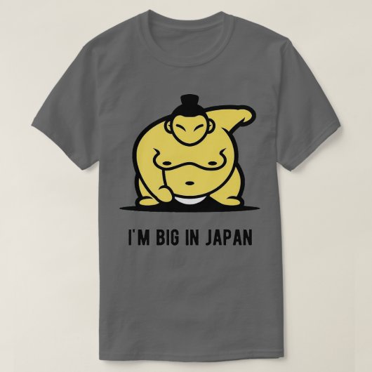 Big in Japan Sumo Wrestling T-shirt (Design voorkant)