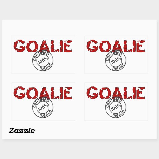Big Insane Goalie Sticker (Vel)