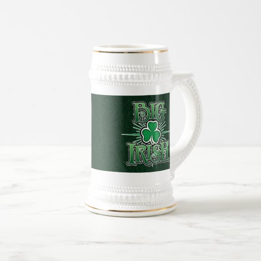 Big Irish Beer Stein Bierpul (Voorkant rechts)