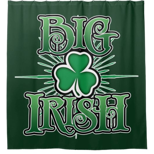 Big Irish Douchegordijn (Voorkant)