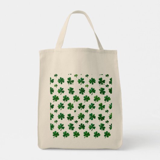 Big Irish Energy-Canvas tas | Grappige St Patrick' (Achterkant)