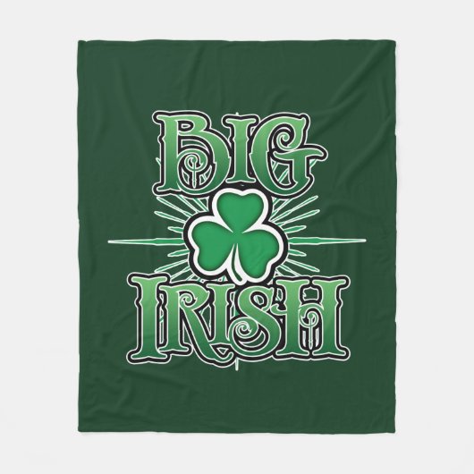 Big Irish Fleece Blanket Deken (Voorkant)