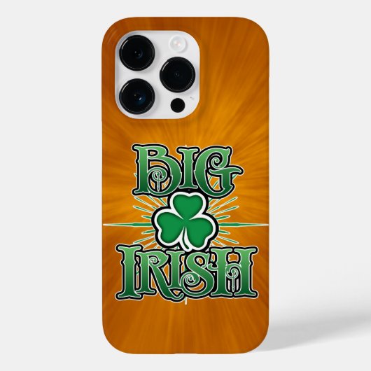 Big Irish Hoesje-Mate iPhone Case (Achterkant)