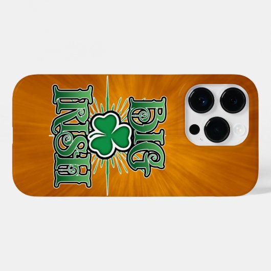 Big Irish Hoesje-Mate iPhone Case (Achterkant (horizontaal))