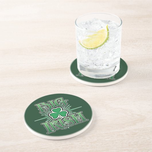 Big Irish Zandsteen Onderzetter (Zijkant)