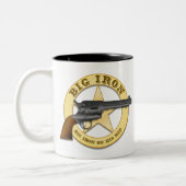 Big Iron Tweekleurige Koffiemok (Links)