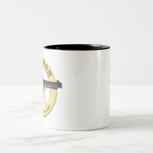 Big Iron Tweekleurige Koffiemok (Center)