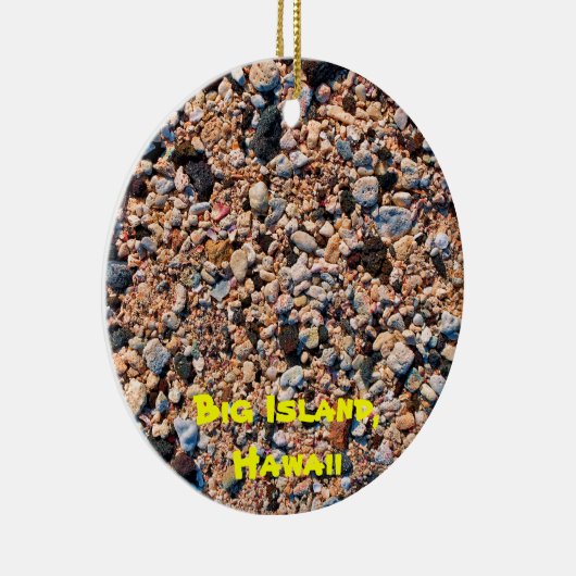 Big Island Beach & Sand Keramisch Ornament (Rechts)