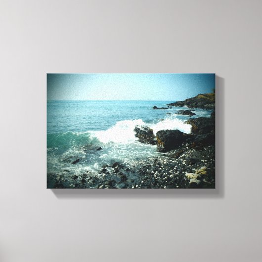 Big Island golflandschap canvas (Voorkant)