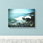 Big Island golflandschap canvas (Insitu (Houten vloer))