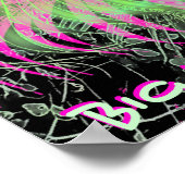 Big Island Hawaii Art poster (Hoek)