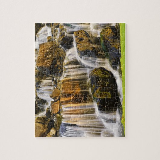 Big Island, Hawaii. Cascading stream, Big Island Legpuzzel (Verticaal)