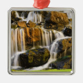 Big Island, Hawaii. Cascading stream, Big Island Metalen Ornament (Voorkant)