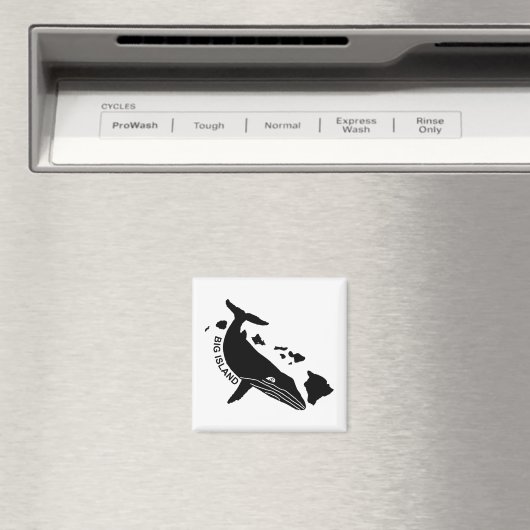 Big Island - Hawaii Islands Humpback Magneet (Insitu (Vaatwasser))