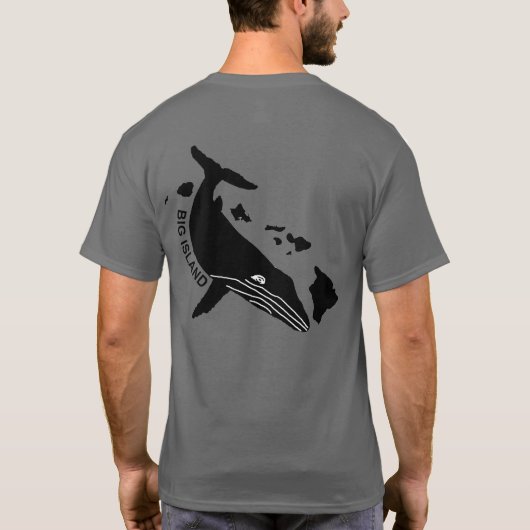Big Island - Hawaii Islands Humpback T-shirt (Achterkant)