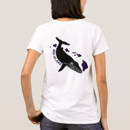 Big Island - Hawaii Paarse Islands Humpback T-Shir T-shirt